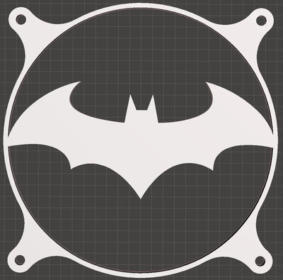 Batman 120mm PC Fan Grill_img_2