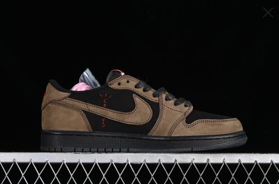 Jordan 1 Retro Low X Travis Scott ”Velvet Brown” (1:1)_img_2