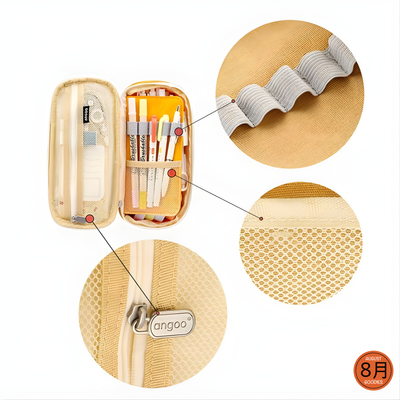 Kawaii Multi-Layer Pastel Pencil Case – Large Capacity Stationery Organizer_img_2