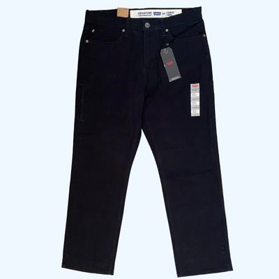 Levi's Men's Jet Black Gabardine_img_2