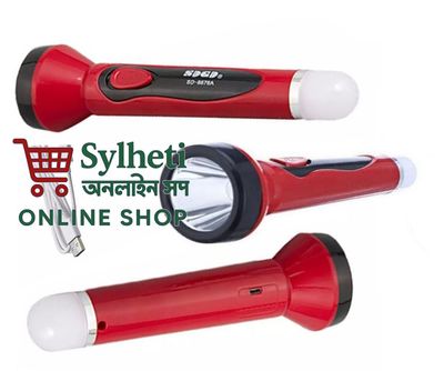Super Bright SD-8676A Torch Light Led Flash light_img_4