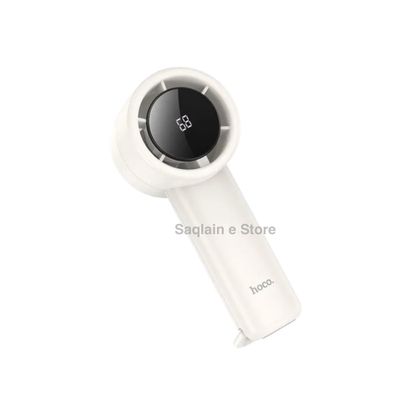 Hoco HX63 Hand Fan With Digital Display_img_0