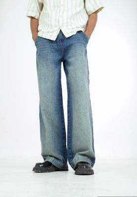 Carpenter baggy fitted vintage blue denim pant_img_0