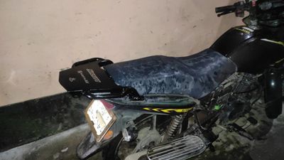 Premium Back Carrier With Handle For Yamaha Saluto 125_img_1