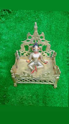 পিতলের গোপাল এবং সিংহাসন_img_0