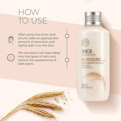 The Face Shop Rice & Ceramide Moisturizing Emulsion (150ml)_img_1