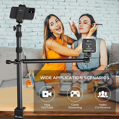 New! Overhead Desk Mount Stand for DSLR, DSLR & Ring Lights (Ulanzi VIJIM-LS02) রিং লাইট স্ট্যান্ড ।_img_1