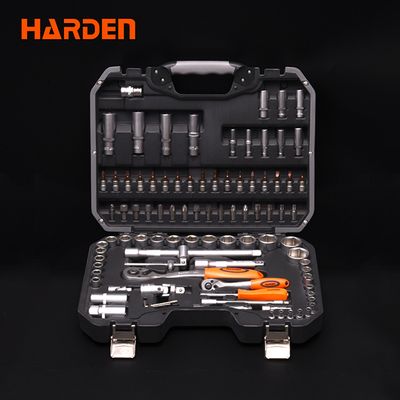 Harden 94PCS 1/2 & 1/4 inch DR. Socket Set Auto Tools Set 510694_img_2