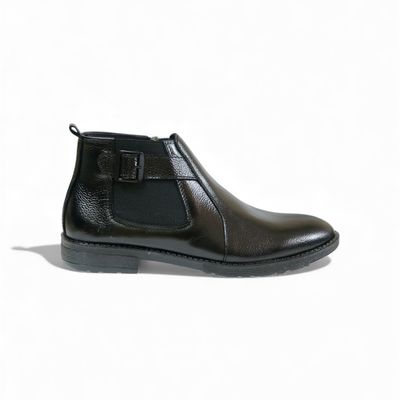 Black Buckle Chelsea Boot_img_1