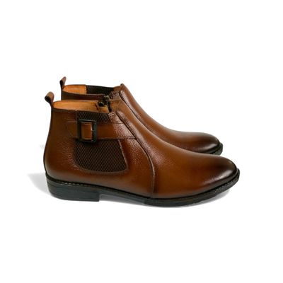 Mustard Buckle Chelsea Boot_img_0