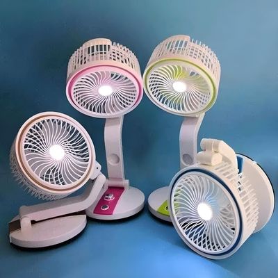Rechargeable Folding Fan With Led Light (Lr Fan)_img_1