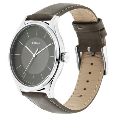 Titan Urban Edge Lustrous Olive Dial Leather Watch (NP1802SL08)টাইটান আরবান এজ লাস্ট্রাস অলিভ ডায়াল লেদার ওয়াচ হাত ঘড়ি।_img_0