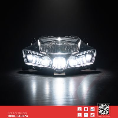 Headlight Assy for Suzuki Gixxer SF (New Model) bike.
