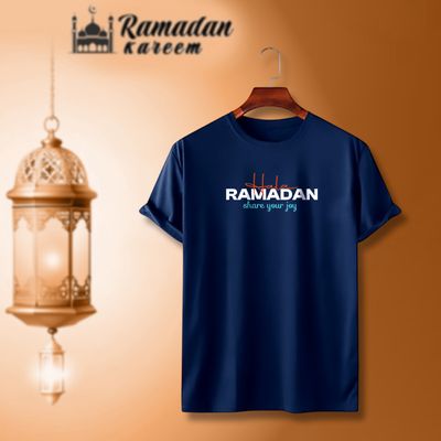 Ramadan printed cotton fabric men's t shirt_img_0
