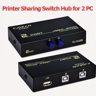 Printer Sharing Switch Hub for 2 PC usb 2.0_img_1