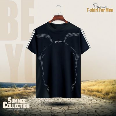 Stylish & Comfortable Sports T-Shirt 5 Pcs Combo_img_3