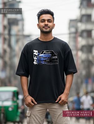 0S18 GTR-34 Oversized T-Shirt_img_0