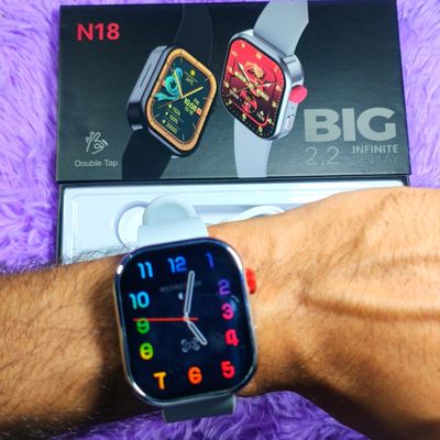 N 18  Latest  Smartwatch – Premium 2.2 inch Infinite  Colourful Bride Display 🔥_img_1