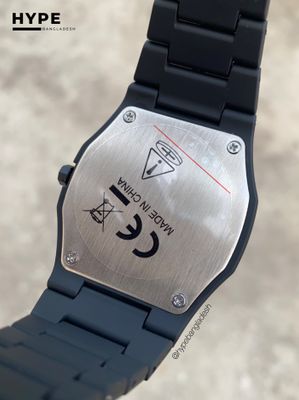 Arabic Dial Polycarbon Plastic Lightweight Watch (ALL BLACK)_img_5