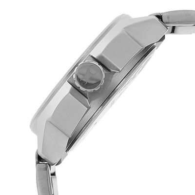 Fastrack NR3089SM01 Quartz Analog Silver Dial Metal Strap Watch_img_1