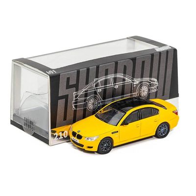 Shadow 1:64 BMW M5 (E60) Yellow Diecast Model Car_img_2