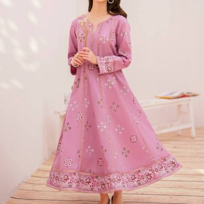 Embrace classic style with our Premium Cotton 3-Piece Dress_img_2