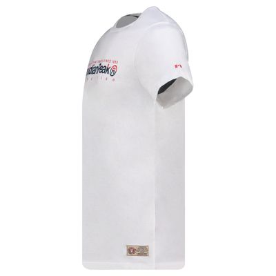 Canadian Peak JOPEAKEAK Homme - T-Shirt Col Rond avec Impressions et Drapeau Blanc_img_3