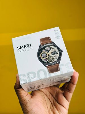 HOCO Y22 AMOLED Bluetooth Sports Smart Watch-Black Color_img_2