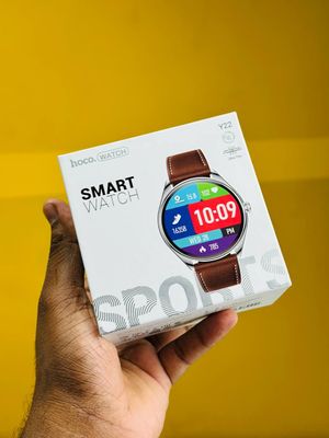 HOCO Y22 AMOLED Bluetooth Sports Smart Watch-Black Color_img_0