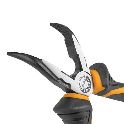 TOLSEN 6" Bent Nose Pliers (160mm) Industrial GRIPro Series Model: 10023_img_2