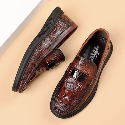 Men's Genuine Leather Slip-On Loafer_img_2