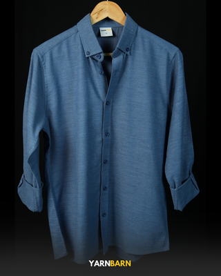Combo- Ivory Beige + Dusty Blue Shirt_img_2