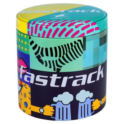 Fastrack NS38064PP01 Streetwear Quartz Analog Digital Black Dial PU Strap Watch_img_2