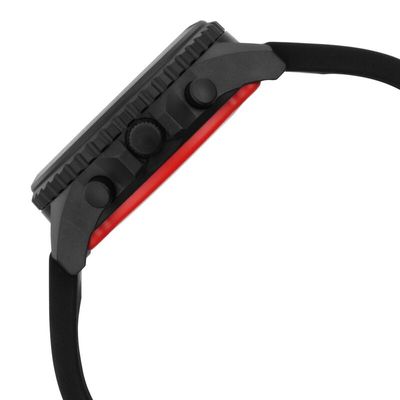 Fastrack NS38064PP01 Streetwear Quartz Analog Digital Black Dial PU Strap Watch_img_3