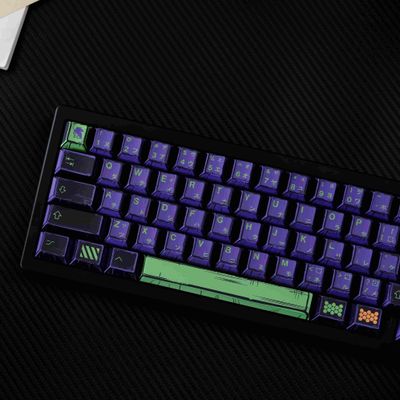 Comic Styled EVA 01 PBT 150 Keys Keycaps Set_img_3