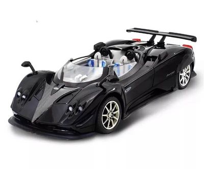 1:24 Pagani Zonda HP Barchetta Model Diecast Black_img_0