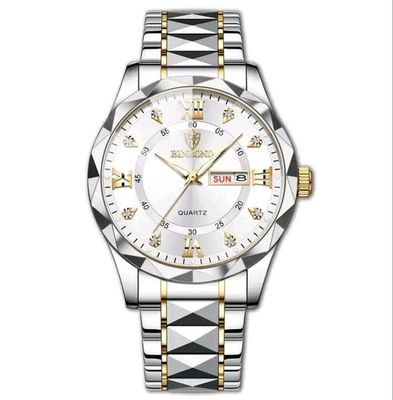 BINBOND Original Men’s Luxury Dual Calendar Quartz Wrist Watch_img_8