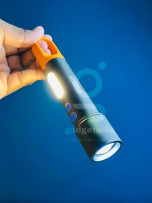 GearUP K57 Multifunctional Rechargeable Torch, Flashlight Zoomable LED Flashlight_img_1