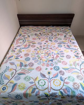 Premium Aarong Nokshikatha - White_img_1