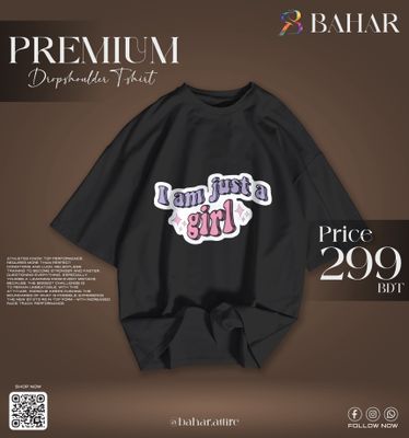 Oversized T-Shirt (I am just a girl)_img_6