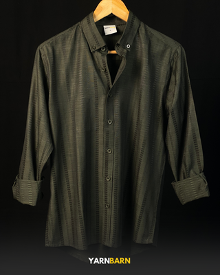 Combo- Midnight Olive + Ivory Beige Shirt_img_1