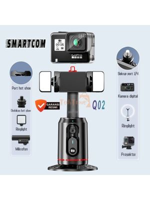 Retrack Q02 AI Tracker 360° Auto Face Tracking Smart Selfie Gimbal Stabilizer_img_3