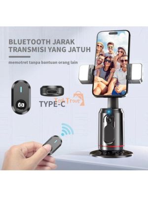 Retrack Q02 AI Tracker 360° Auto Face Tracking Smart Selfie Gimbal Stabilizer_img_5