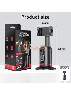 Retrack Q02 AI Tracker 360° Auto Face Tracking Smart Selfie Gimbal Stabilizer_img_6