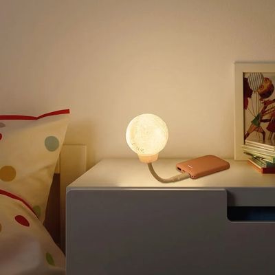 Moon Light Voice Controlled LED Lamp_img_2