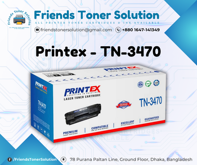 PRINTEX Brother TN-3470 Laser Toner Cartridge_img_0