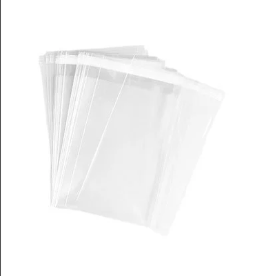 5x7 Inc ChinaTransparent Small Poly(13x18cm) PVC White With Sticker Poly Bags_img_0