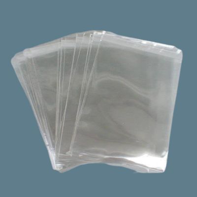 5x7 Inc ChinaTransparent Small Poly(13x18cm) PVC White With Sticker Poly Bags_img_1