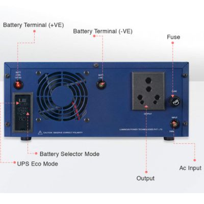 Luminous Eco Watt Neo 900 Square Wave Inverter IPS_img_1