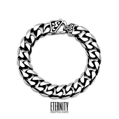 Obsidian Royale Titanium Bracelet (15mm)